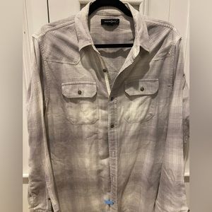 Treasure & Bond Gray Collared Shirt - M